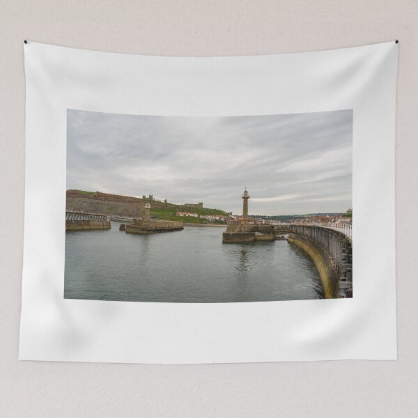 Item preview, Whitby harbour entrance designed and sold by yackers1.
