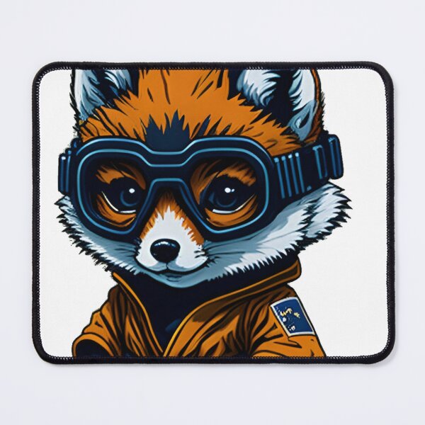 Item preview, Fox in Karate Suit designed and sold by ArtsyWishesShop.