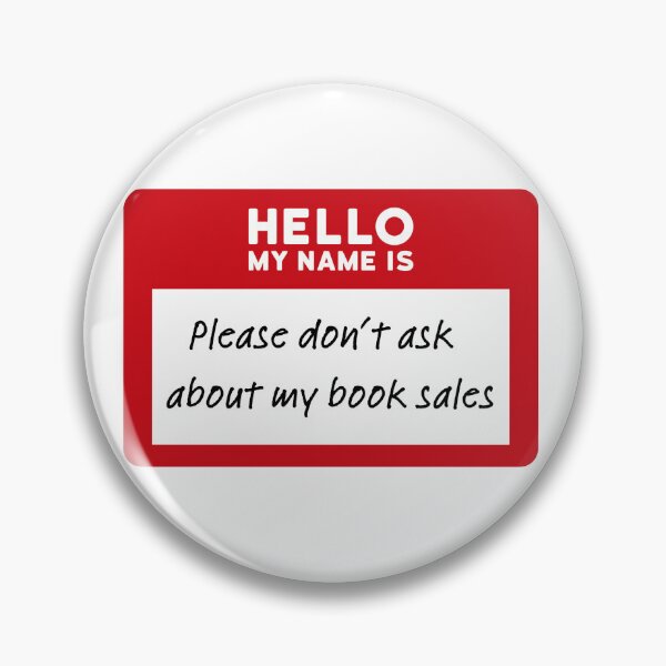 Item preview, Author nametag designed and sold by Katryn Bury.