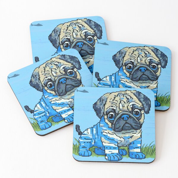 Item preview, Pug Camo designed and sold by RedBluffTraders.