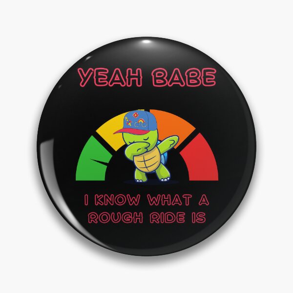 Item preview, Car Gauge Yeah babe I Know What a Rough Ride Is  designed and sold by Barneyteez.