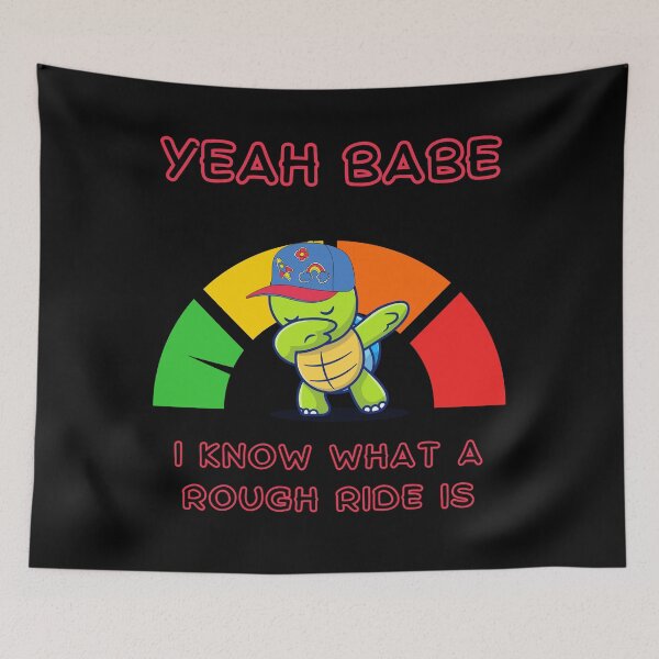 Item preview, Car Gauge Yeah babe I Know What a Rough Ride Is  designed and sold by Barneyteez.
