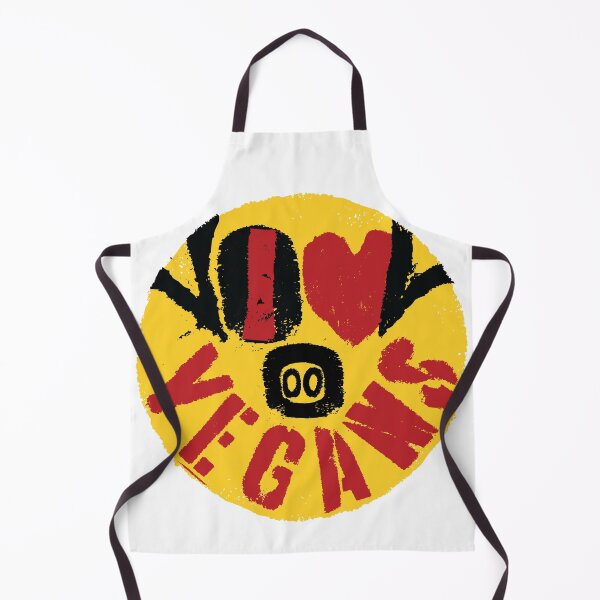 Item preview, I LOVE VEGANS -message from a happy face pig designed and sold by pelagio.