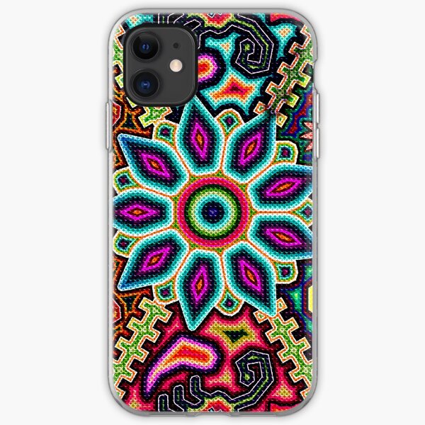 Huichol Art Mexico iPhone Soft Case