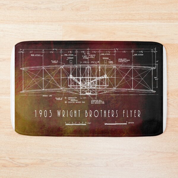 Item preview, Front View Blueprint of First Manned Flight Aircraft 1903 designed and sold by Daniel Hagerman.