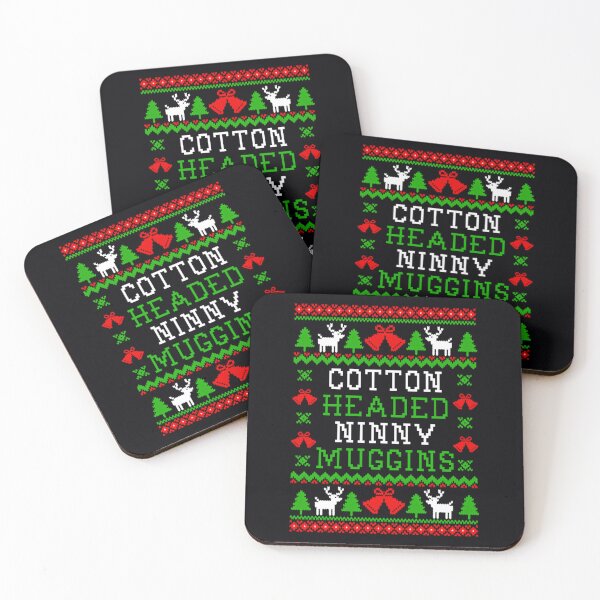 Item preview, Cotton Headed Ninny 	gins - Elf Quote - Ugly Christmas 	 Style  	 designed and sold by dnjsgmiomz19.