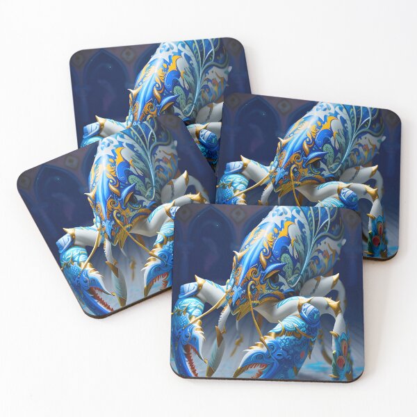 Item preview, Blue lobster designed and sold by ColouryourlifeBE.