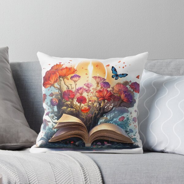 Item preview, Enchanted floral book | Fantasy book designed and sold by PawsandPages.