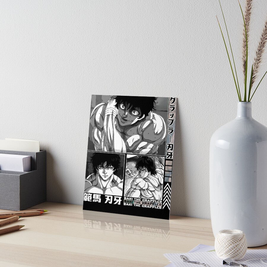 Baki  Art Board Print for Sale by Creations7