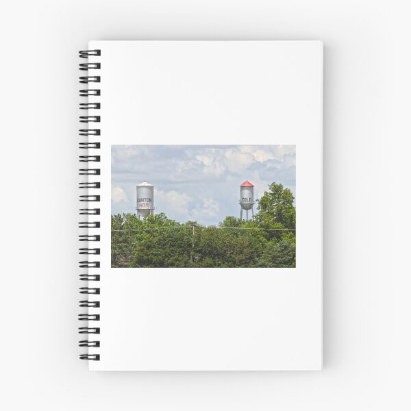Item preview, Canton, Kansas, Hot and Cold Water Towers designed and sold by Catherine Sherman.