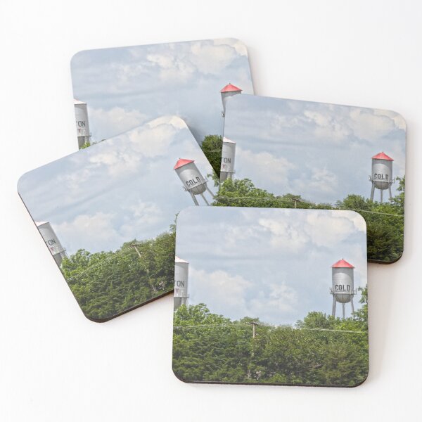 Item preview, Canton, Kansas, Hot and Cold Water Towers designed and sold by Catherine Sherman.