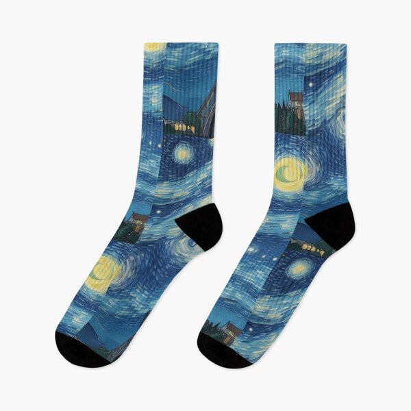 Item preview, Starry Night in Paris Van gogh Style Eiffel Tower Painting for Van gogh Lovers designed and sold by Vangoholic.
