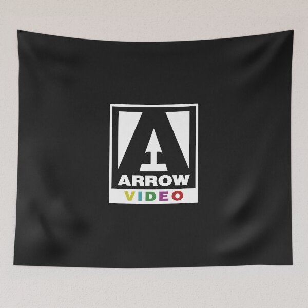 Artikelvorschau, Arrow-Video-logo-(White)-- entworfen und verkauft von SaleemGilbreath.