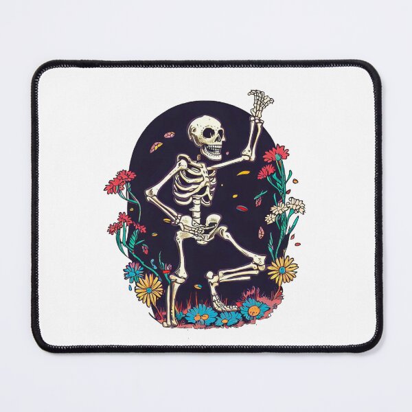 Item preview, Floral Dancing Skeleton designed and sold by betrayedsky.