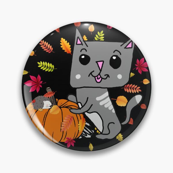 Artikelvorschau, Herbstkätzchen Blätter Kürbis Igel Herbst Halloween entworfen und verkauft von MPB-Design.