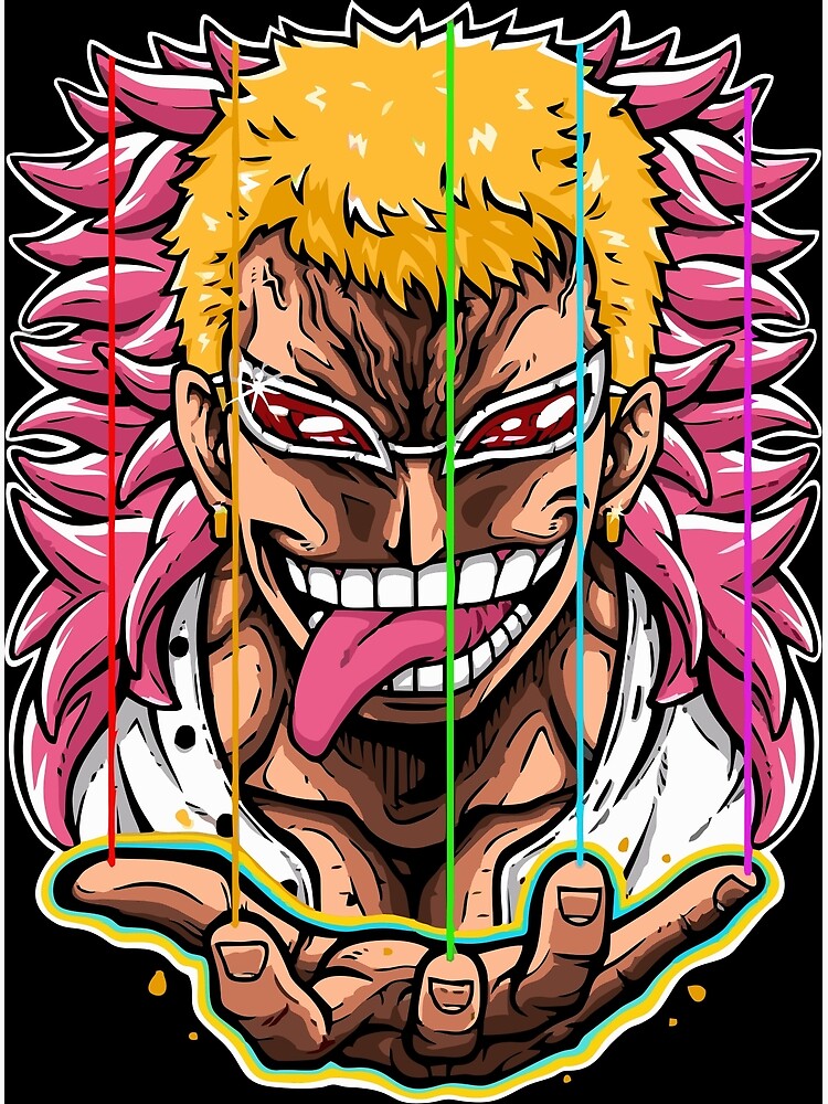 Donquixote Doflamingo One Piece Art Board Print for Sale by AngelcxSenwq