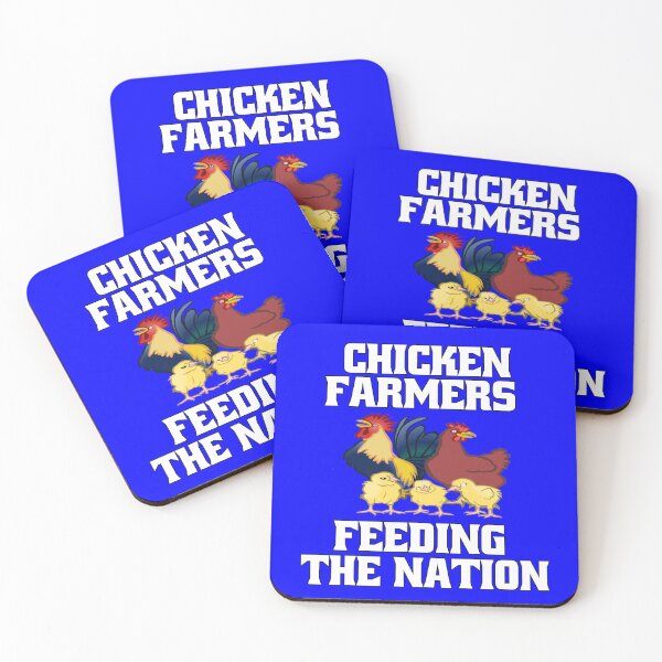 Item preview, Funny Chicken Farmer Humor Chicken Farmers Feeding The Nation designed and sold by fantasticdesign.