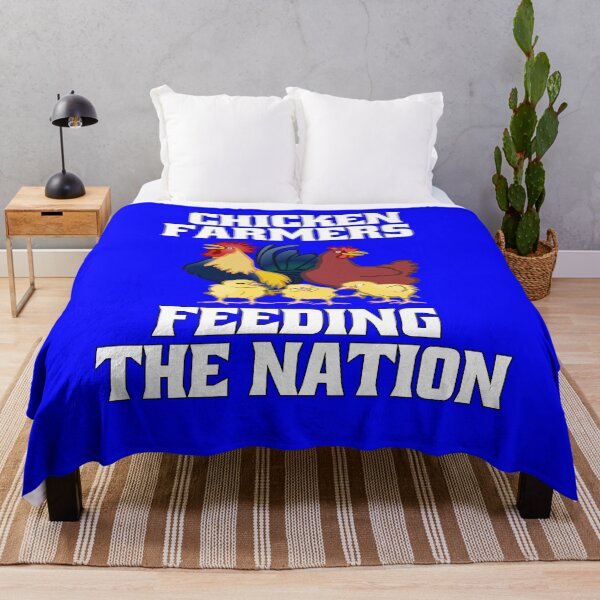 Item preview, Funny Chicken Farmer Humor Chicken Farmers Feeding The Nation designed and sold by fantasticdesign.