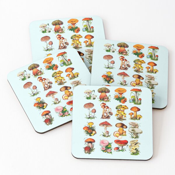 Item preview, Kingdom Fungi pattern III designed and sold by PatronesKawai.