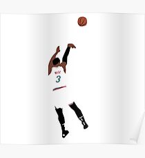 Dwyane Wade game winner Poster