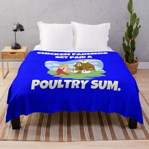 Item preview, Funny Chicken Farmer Humor Chicken Farmers Get Paid A Poultry Sum designed and sold by fantasticdesign.