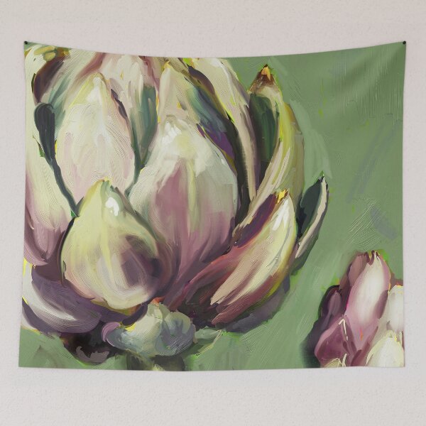 Item preview, Oil Painting of Artichokes designed and sold by Anne Marie Propst.
