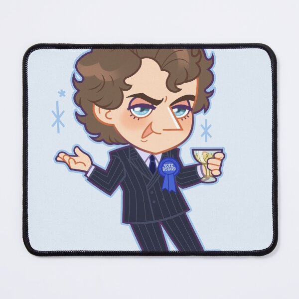 Item preview, The New Statesman Inspired Alan B'stard Rik Mayall Chibi designed and sold by carnabybeat.