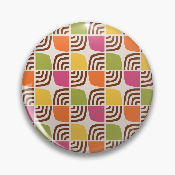 Item preview, Mid Century Modern Atomic Age Geometric Pattern 527 Mid Mod designed and sold by tonymagnerart.