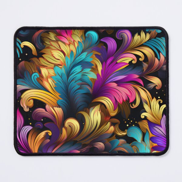 Item preview, patrón de diseño de arte atractivo colorido estilo abstracto y dmt designed and sold by Trendy-Artistry.