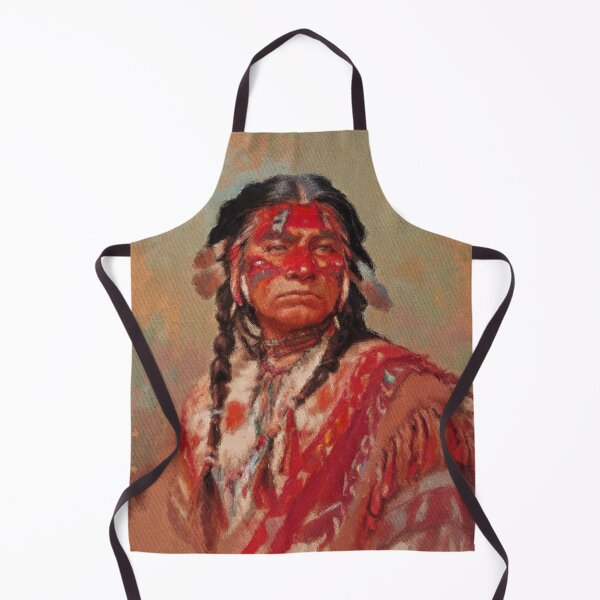 Item preview, Native American Red Chief War Paint designed and sold by AUTHENTIC AMERICANA ARTS.