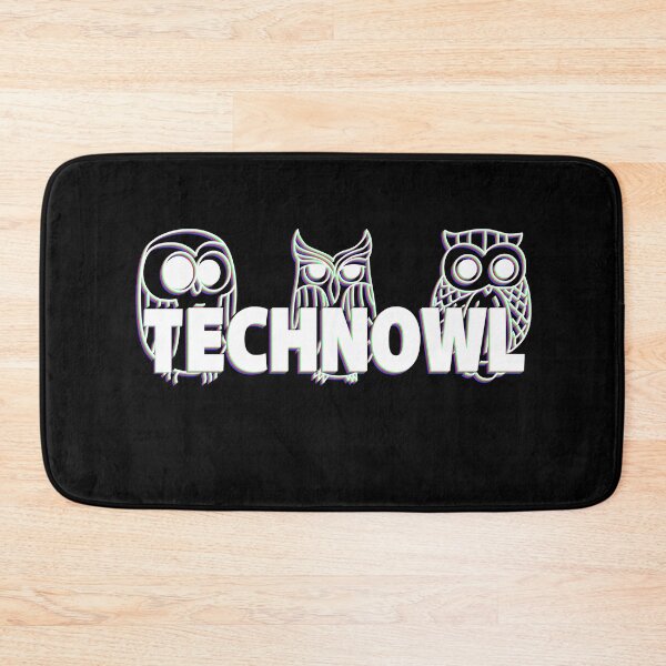 Item preview, TechnOwl Psychedelic Rave Wear for Techno Owls designed and sold by DesignFuture99.