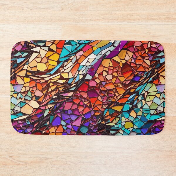 Item preview, Radiant Mosaic Splendor: A Kaleidoscope of Color designed and sold by PixelStroke.