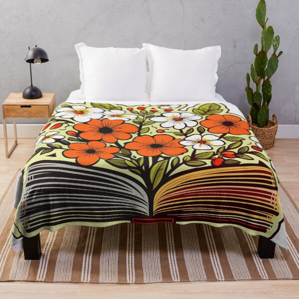 Item preview, Floral Open Book Aesthetic - For Book Lovers and Reading Enthusiasts designed and sold by Cheeky Companions.