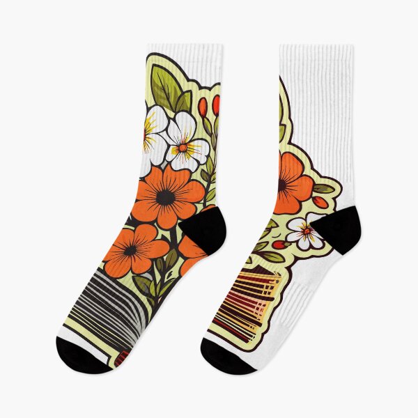 Item preview, Floral Open Book Aesthetic - For Book Lovers and Reading Enthusiasts designed and sold by Cheeky Companions.