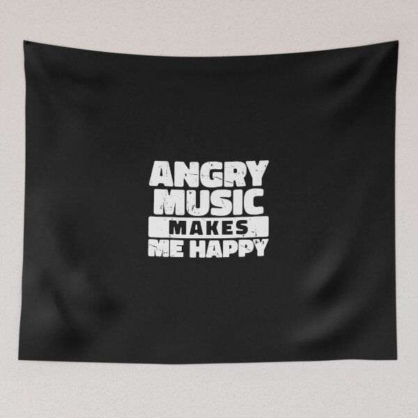 Artikelvorschau, Angry-Music-Makes-Me-Happy-- entworfen und verkauft von JeziahtMouser.