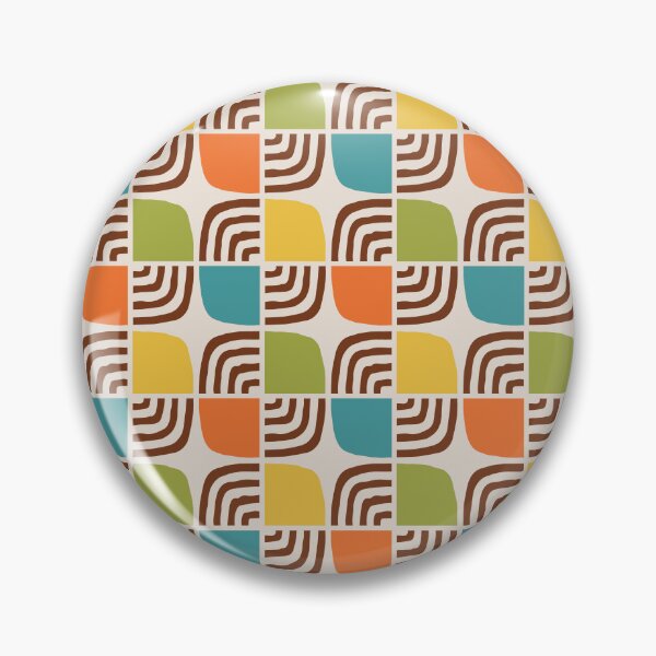 Item preview, Mid Century Modern Atomic Age Geometric Pattern 528 Mid Mod designed and sold by tonymagnerart.