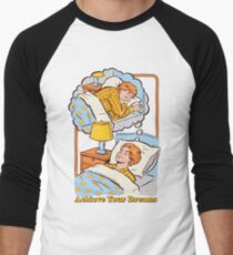 Erreiche deine Träume Baseballshirt mit 3/4-Arm