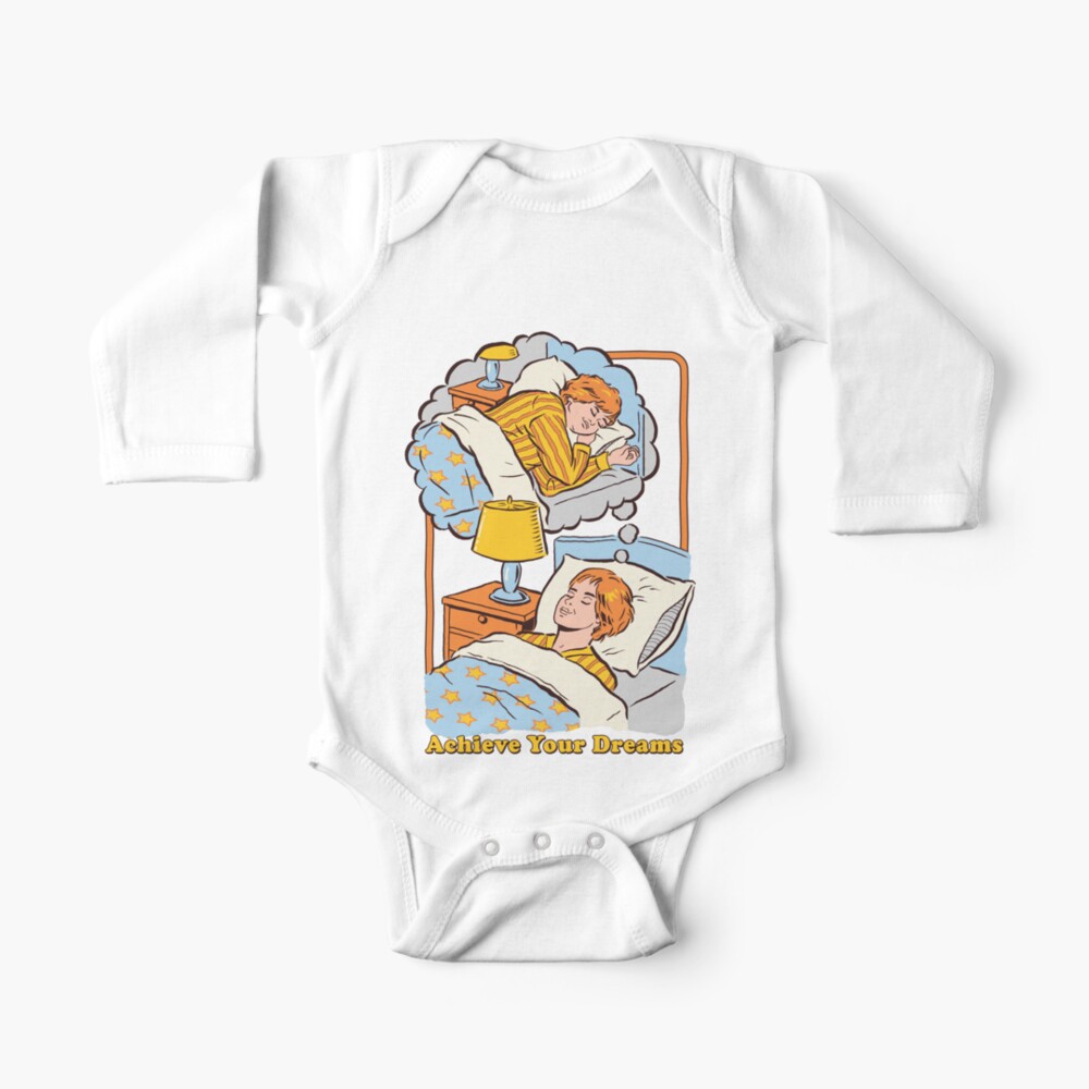 Item preview, Long Sleeve Baby One-Piece designed and sold by stevenrhodes.
