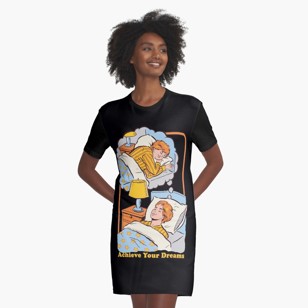 Item preview, Graphic T-Shirt Dress designed and sold by stevenrhodes.