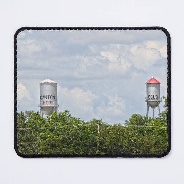 Item preview, Canton, Kansas, Hot and Cold Water Towers designed and sold by Catherine Sherman.