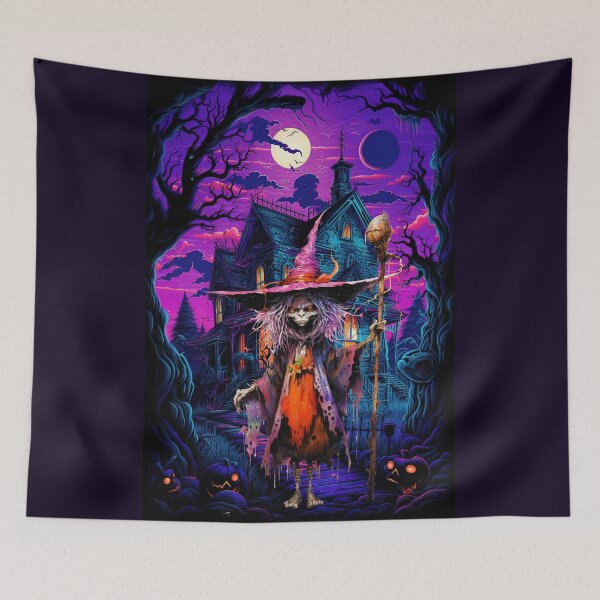 Item preview, HALLOWEEN WITCHY AND DWELLING designed and sold by Tammera.