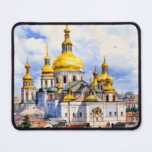 Item preview, Watercolor Design of Kiev / Kiyv - Ukraine designed and sold by Sketch-Shack.