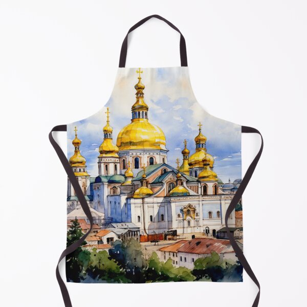 Item preview, Watercolor Design of Kiev / Kiyv - Ukraine designed and sold by Sketch-Shack.