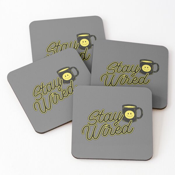Item preview, Stay Wired Coffee designed and sold by PosterDevilCo.