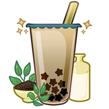 Artwork thumbnail, Milk Tea Boba by Ranefea