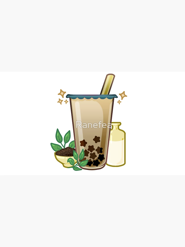 Thumbnail 3 of 3, Cap, Milk Tea Boba designed and sold by Ranefea.