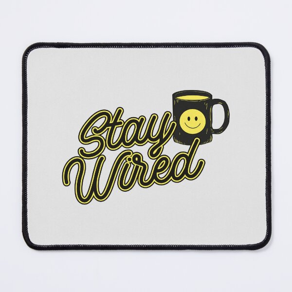 Item preview, Stay Wired Coffee designed and sold by PosterDevilCo.