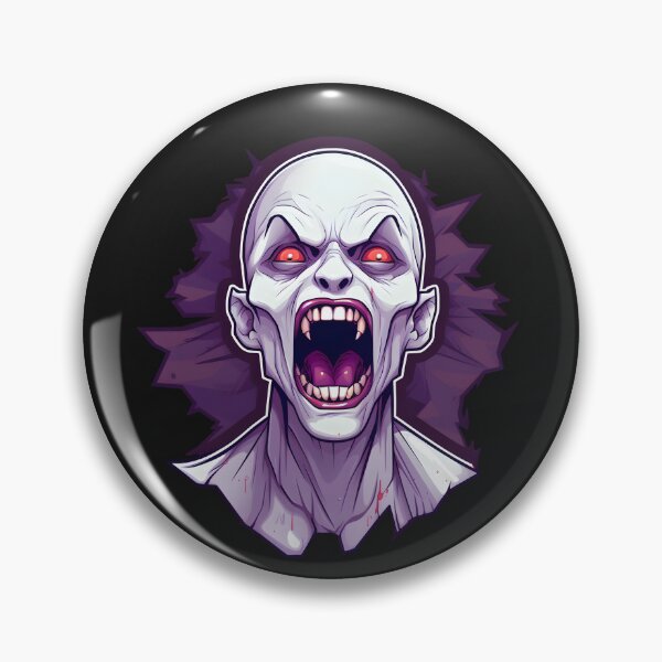 Item preview, Scary halloween vampire designed and sold by Wickystickers.