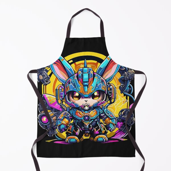 Item preview, Rabbit Robot Wonders: Whimsical Artistry Meets Futuristic Charm! designed and sold by Watchara Aekcheen.