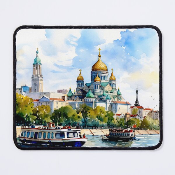 Item preview, Watercolor Design of Kiev / Kiyv - Ukraine designed and sold by Sketch-Shack.